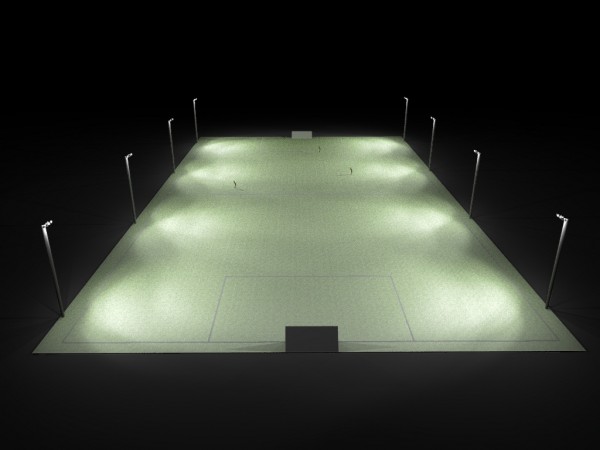 Sportveld verlichting in LED