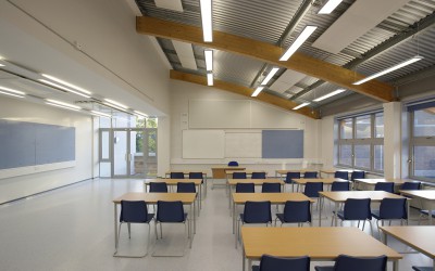 LED verlichting binnen scholen